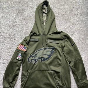 Nike Men’s Philadelphia Eagles Salute to Service Sweatshirt Hoodie